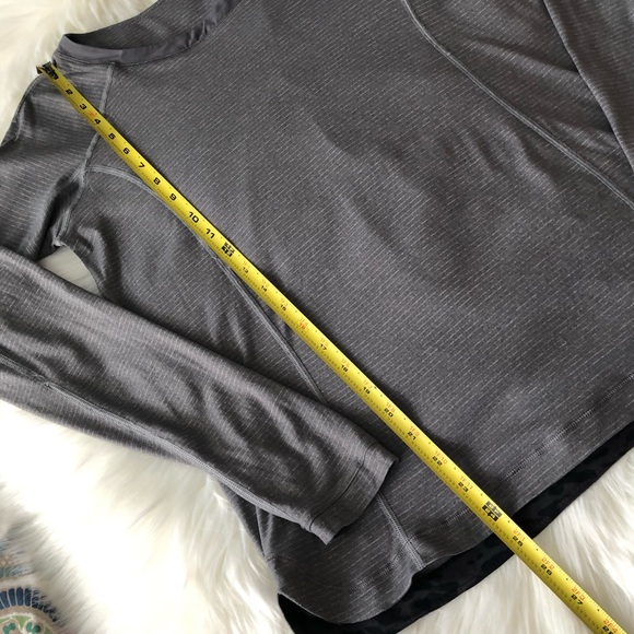 SOLD! Lululemon Turn It Up Long Sleeve 8 Slate - Picture 7 of 7